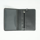 Harris Tweed Leather Passport Cover - Heritage Of Scotland - DPX01 / BLACK