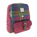 Harris Tweed Naver Backpack – Tartan Travel and Daypack Bag - Heritage Of Scotland - Multi Colour Tartan (COL046)