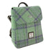 Harris Tweed Tummel Mini Backpack - Small Backpack with Phone Pocket - Heritage Of Scotland - Faded Green Stewart (COL139)