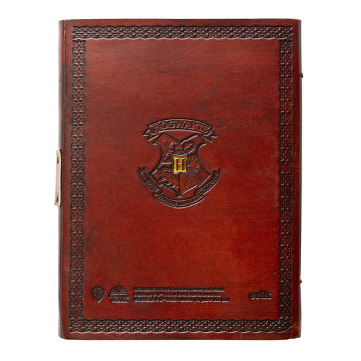 Harry Potter Handmade Leather Notebook - Heritage Of Scotland - N/A