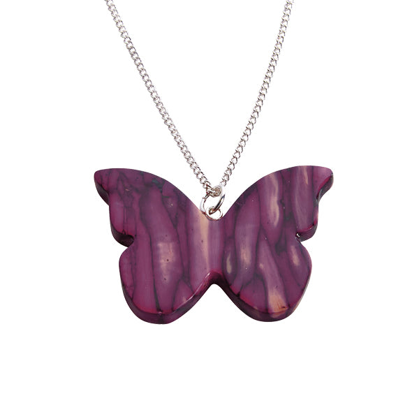 Heathergem Butterfly Pendant - Heritage Of Scotland - NA