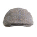 Heddle & Reed Harris Tweed Flatcap Grey - Heritage Of Scotland - GREY