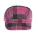 HEDDLE & REED HARRIS TWEED LADIES CADET - Heritage Of Scotland - PURPLE CHECK TRT110