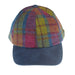 HEDDLE & REED HARRIS TWEED LDS BASEBALL CAP - Heritage Of Scotland - PINK CHECK
