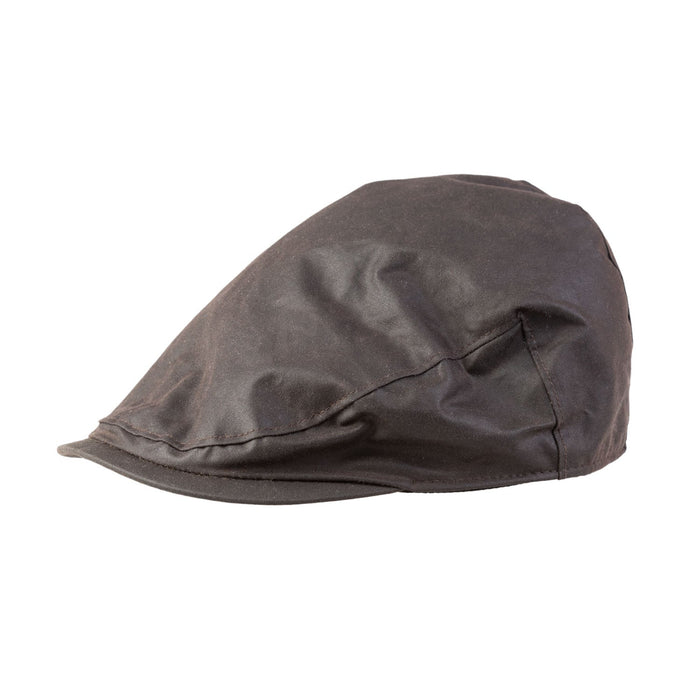 Heddle & Reed Wax Flatcap Brown - Heritage Of Scotland - BROWN