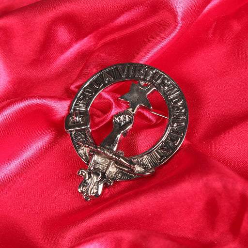 Henderson Clan Badge, Kilt Pin, Lapel Pin, Cufflinks, Keyring/Key Fob & Gift Set — Fine Pewter by Art Pewter — Made in Scotland (Shiny Finish) - Heritage Of Scotland - Badge