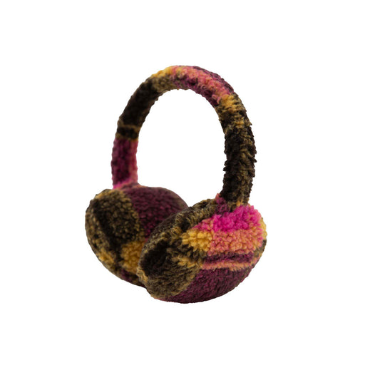 Heritage Check Fleece Earmuffs - Heritage Of Scotland - PINK