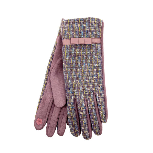 Heritage Coco Tweed Glove - Heritage Of Scotland - LAVENDER