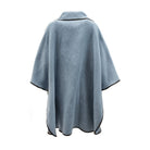 Heritage of Scotland Ladies Warm Reversible Wool Blend Cape - DENIM - Heritage Of Scotland -