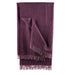 Herringbone Blanket Grape - Heritage Of Scotland - GRAPE
