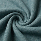 Herringbone Blanket – Pastel Throw with Fringes - TURQUOISE - Heritage Of Scotland -