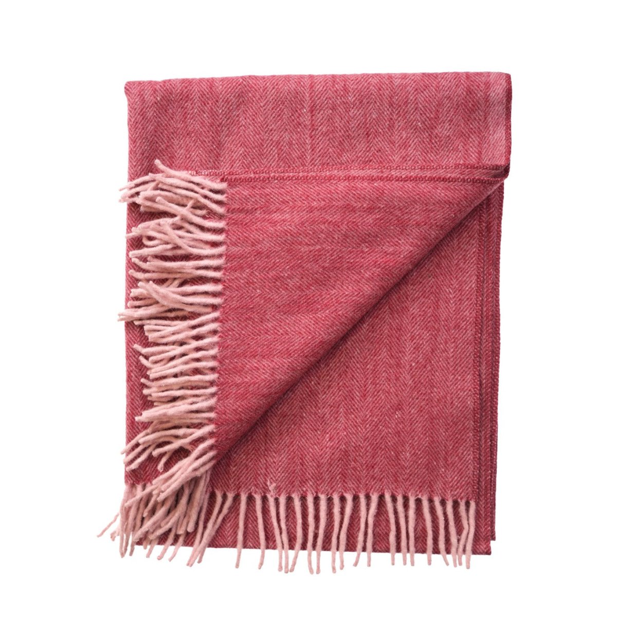 Herringbone Knee Blanket – Pastel Throw with Fringes - Heritage Of Scotland - EMINENCE