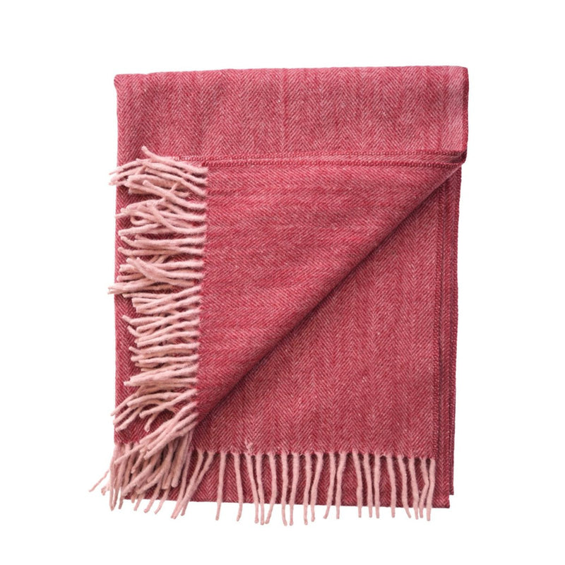 Herringbone Knee Blanket – Pastel Throw with Fringes - Heritage Of Scotland - EMINENCE