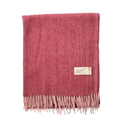 Herringbone Knee Blanket – Pastel Throw with Fringes - Heritage Of Scotland - EMINENCE