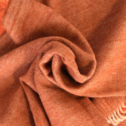 Herringbone Knee Blanket – Pastel Throw with Fringes - Heritage Of Scotland - SPICE