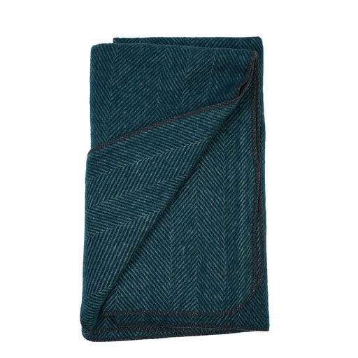 Herringbone Pet Blanket - Heritage Of Scotland - TURQUOISE