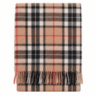 Highland Comfort – Recycled Wool Scottish Tartan Knee Blanket - Thomson Camel - Heritage Of Scotland -