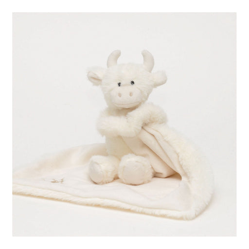 Highland Coo Soother Toy Cream - Heritage Of Scotland - CREAM