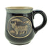 Highland Cow Stoneware Mug – Fun Scottish Drinkware Gift - Heritage Of Scotland - Black