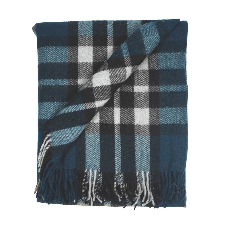 Highland Wool Blend Tartan Blanket Throw - Heritage Of Scotland - EXPLODED SCOTTY THOMSON PACIFIC