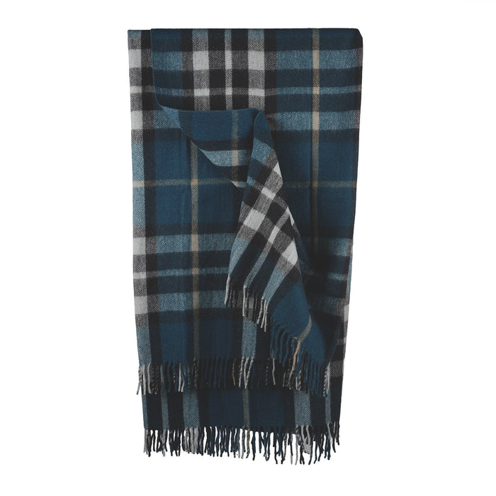 Highland Wool Blend Tartan Blanket Throw - Heritage Of Scotland - EXPLODED SCOTTY THOMSON PACIFIC