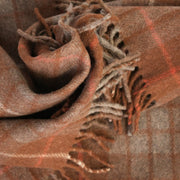 Highland Wool Blend Tartan Blanket / Throw Extra Warm FRASER HUNTING WEATHERED - Heritage Of Scotland -