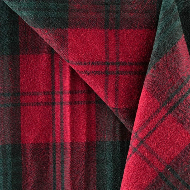 Highland Wool Blend Tartan Blanket / Throw Extra Warm LINDSAY - Heritage Of Scotland -