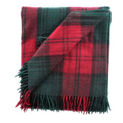 Highland Wool Blend Tartan Blanket / Throw Extra Warm LINDSAY - Heritage Of Scotland -