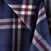 Highland Wool Blend Tartan Blanket / Throw Extra Warm THOMSON NAVY - Heritage Of Scotland -