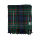 Highland Wool Blend Tartan Blanket Throw - Fergusson - Heritage Of Scotland - 