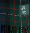 Highland Wool Blend Tartan Blanket Throw - Fergusson - Heritage Of Scotland - 