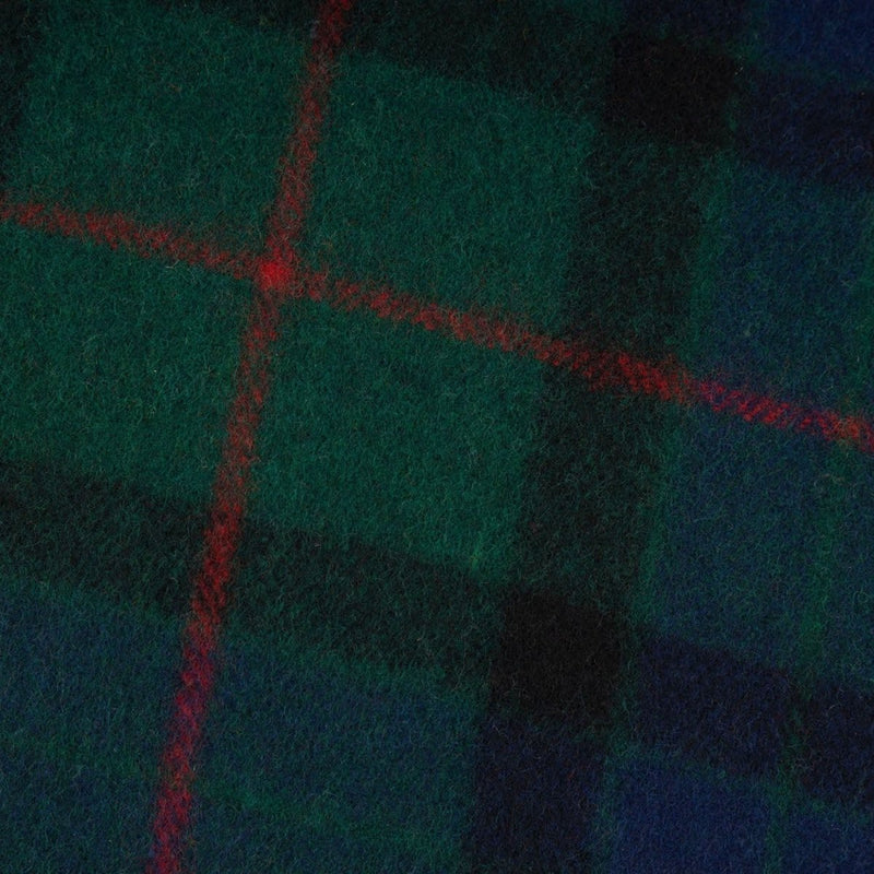 Highland Wool Blend Tartan Blanket Throw - Gunn - Heritage Of Scotland - 