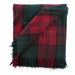 Highland Wool Blend Tartan Blanket Throw - Heritage Of Scotland - LINDSAY