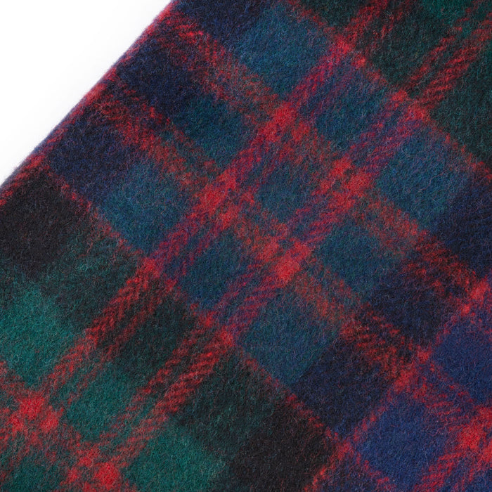 Highland Wool Blend Tartan Blanket Throw Macdonald - Heritage Of Scotland - MACDONALD