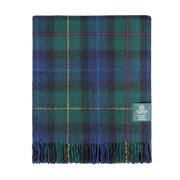 Highland Wool Blend Tartan Blanket Throw Smith - Heritage Of Scotland - SMITH