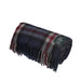 Highland Wool Blend Tartan Blanket Throw - Heritage Of Scotland - THOMSON NAVY