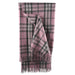 Highland Wool Blend Tartan Blanket Throw - Heritage Of Scotland - THOMSON PINK