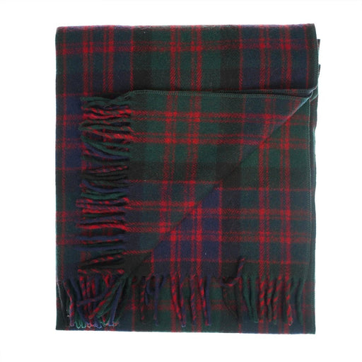 Highland Wool Blend Tartan Knee Blanket - Heritage Of Scotland - MACDONALD