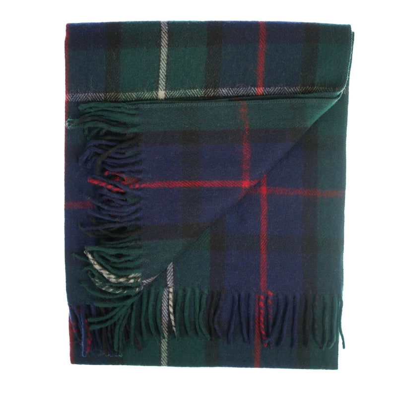 Highland Wool Blend Tartan Knee Blanket - Heritage Of Scotland - MACKENZIE