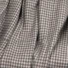 Houndstooth Blanket Natural Mid – Soft Cosy Throw - Heritage Of Scotland -