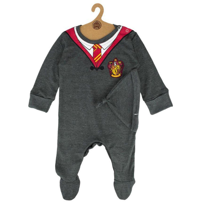 Hp Gryffindor Uniform Babygrow & Hat - Heritage Of Scotland - NA