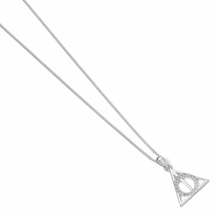 Hp Ster/Silver Deathly Hallows Necklace - Heritage Of Scotland - NA