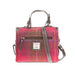 Ht Ladies Handbag Cerise Check / Black - Heritage Of Scotland - CERISE CHECK / BLACK