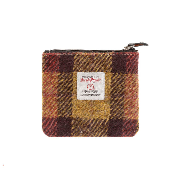 Ht Leather Coin Purse Dpx07 / Black - Heritage Of Scotland - DPX07 / BLACK