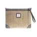 Ht Leather Cross Body Bag Lt Brown Check / Black - Heritage Of Scotland - LT BROWN CHECK / BLACK