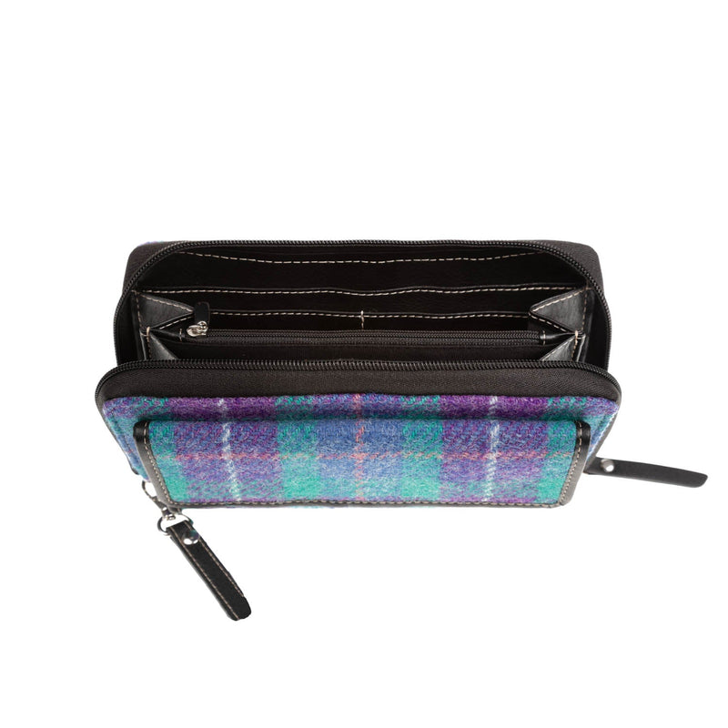 Ht Leather Travel Wallet Dpx01 / Black - Heritage Of Scotland - DPX01 / BLACK