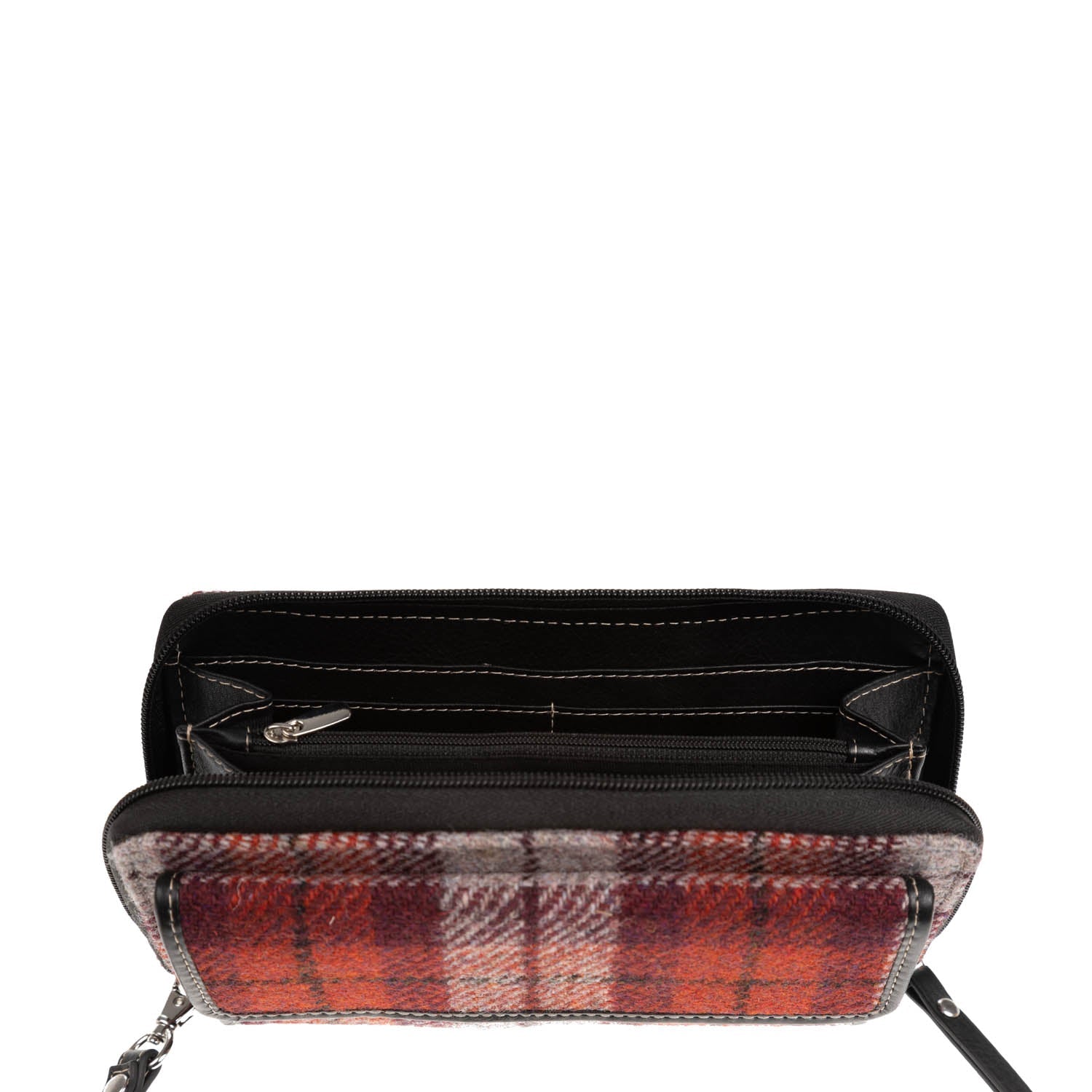 Ht Leather Travel Wallet Dpx05 / Black - Heritage Of Scotland - DPX05 / BLACK