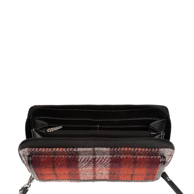 Ht Leather Travel Wallet Dpx05 / Black - Heritage Of Scotland - DPX05 / BLACK
