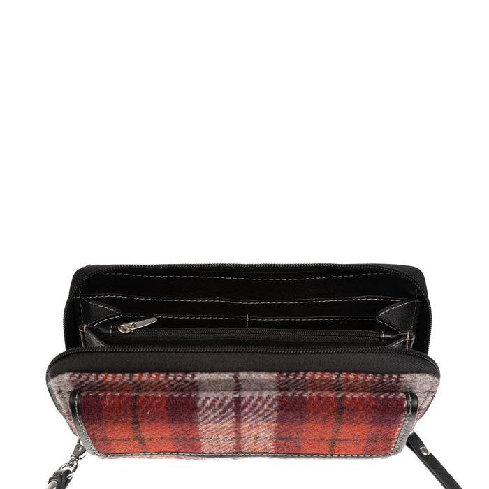 Ht Leather Travel Wallet Dpx05 / Black - Heritage Of Scotland - DPX05 / BLACK