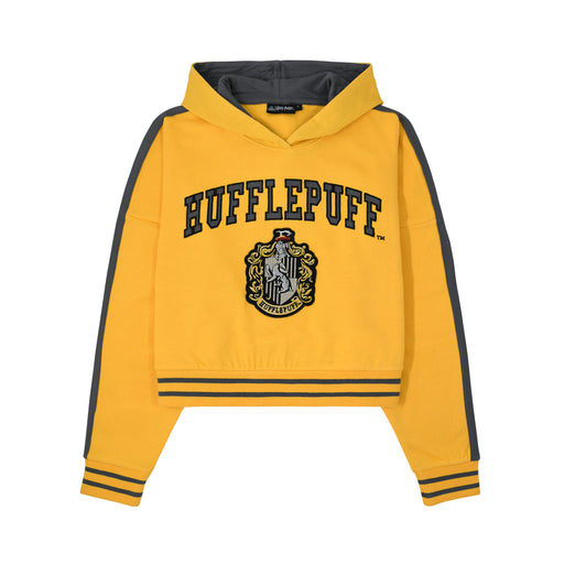 Hufflepuff Cropped Hoodie - Heritage Of Scotland - NA